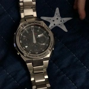 Mens G shock watch, part of the G-steel series.